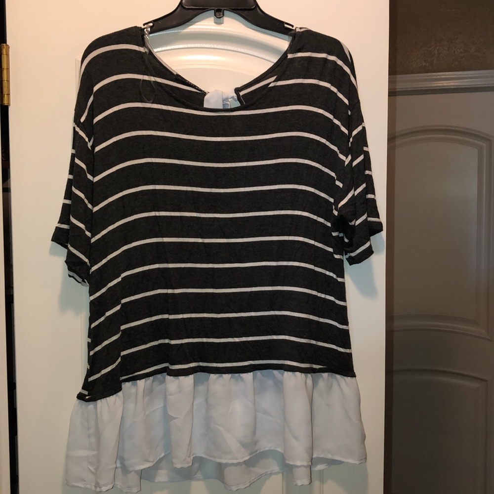 Striped tunic